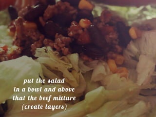 Mexican styled salad