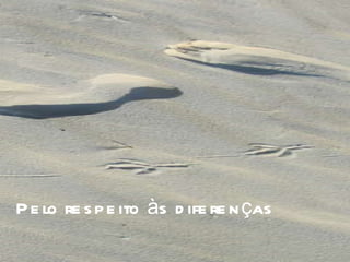 Pelo respeito às diferenças 