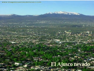 El Ajusco nevado 