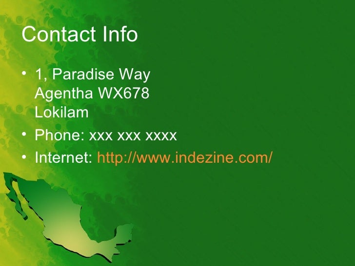mexico powerpoint template