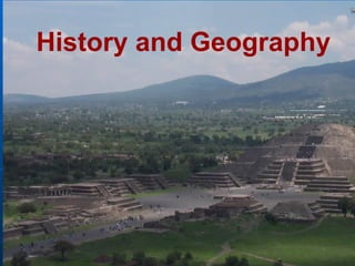 History and Geography 