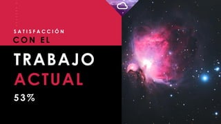 _
_
_
_
_
_
_
_
C O N E L
S A T I S F A C C I Ó N
TRABAJO
ACTUAL
53%
 