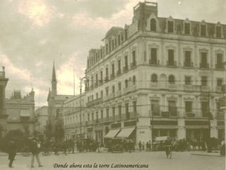 Donde ahora esta la torre Latinoamericana 