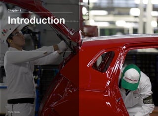 Chapter 1
Introduction
Photo: Honda
 