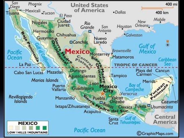 Mexico and Dominican Republic