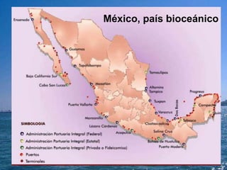 México, país bioceánico
 