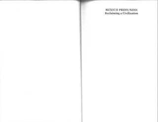 Mexico profundo versión en inglés