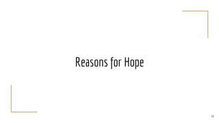 Reasons for Hope
14
 