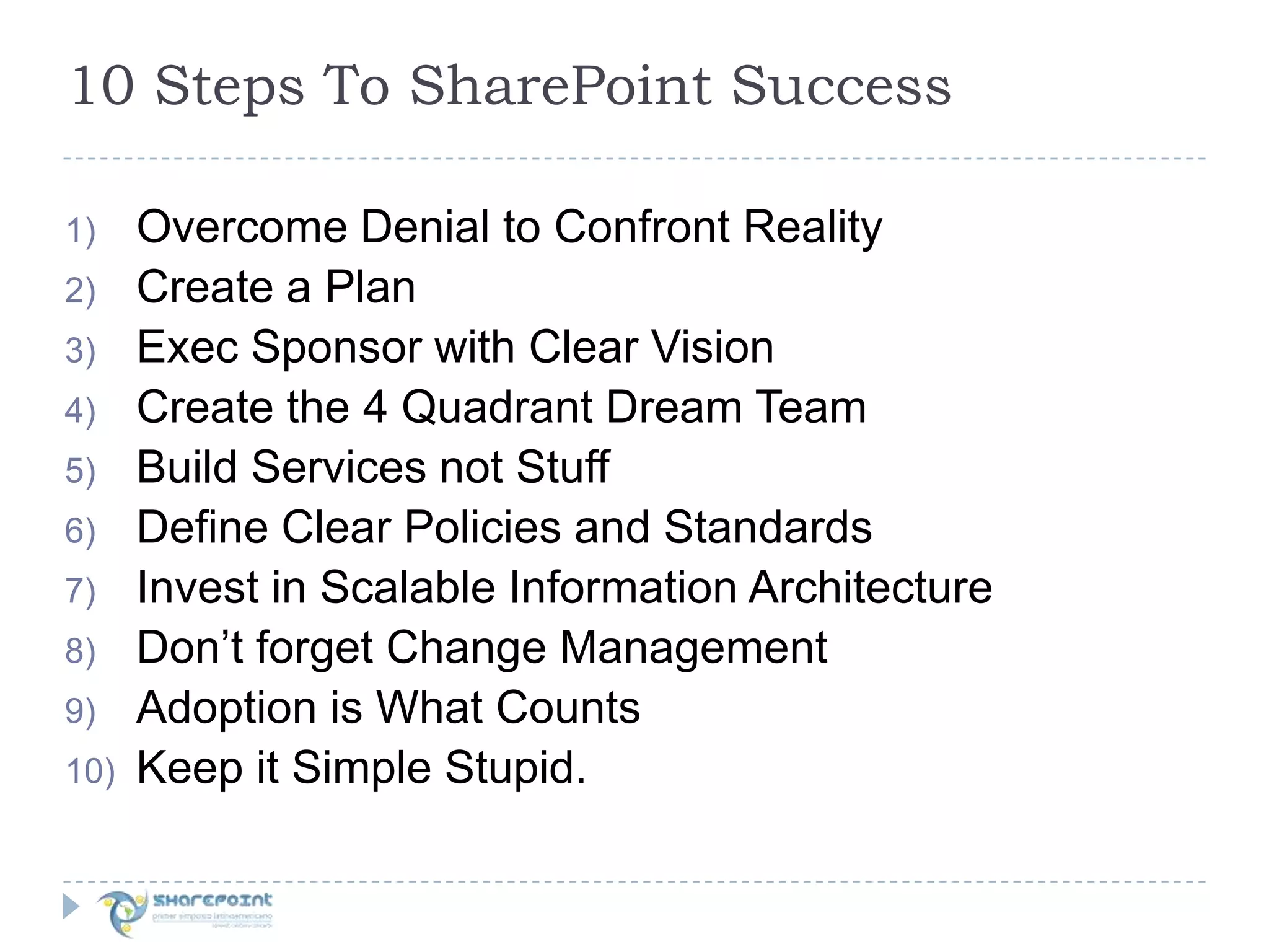 Segundo Semario de SharePoint en Mexico por Joel Oleson