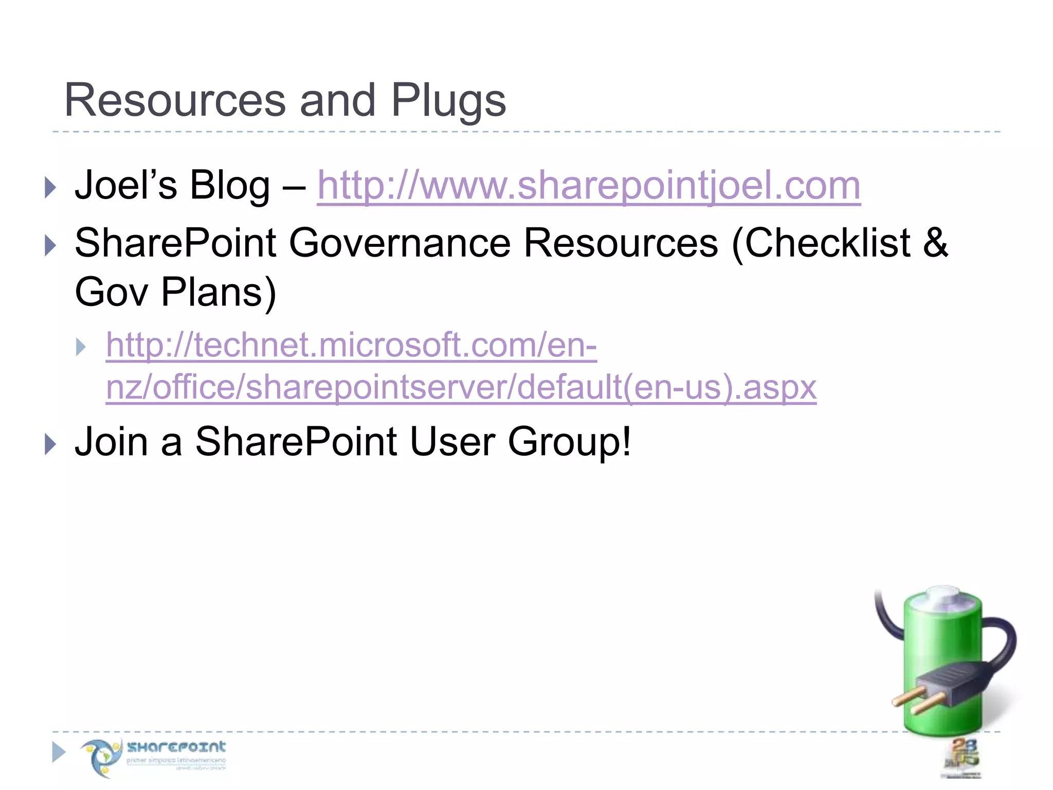 Segundo Semario de SharePoint en Mexico por Joel Oleson