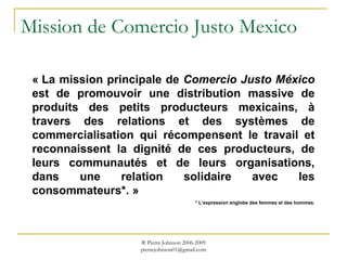 Commerce Equitable au Mexique