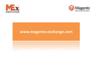 www.magento-exchange.com
 
