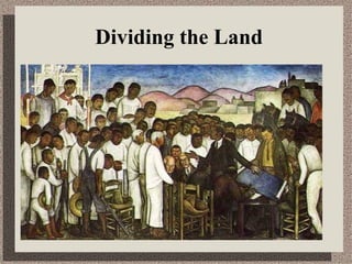 Dividing the Land 