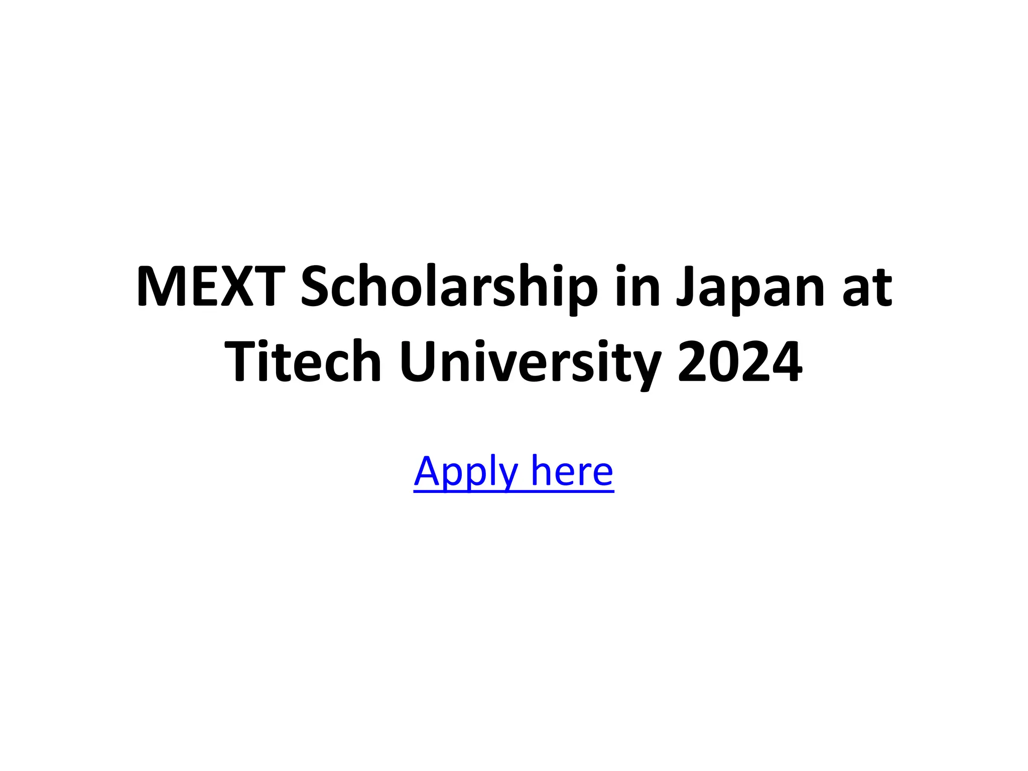 MEXT Scholarship in Japan at Titech University 2024.pptx