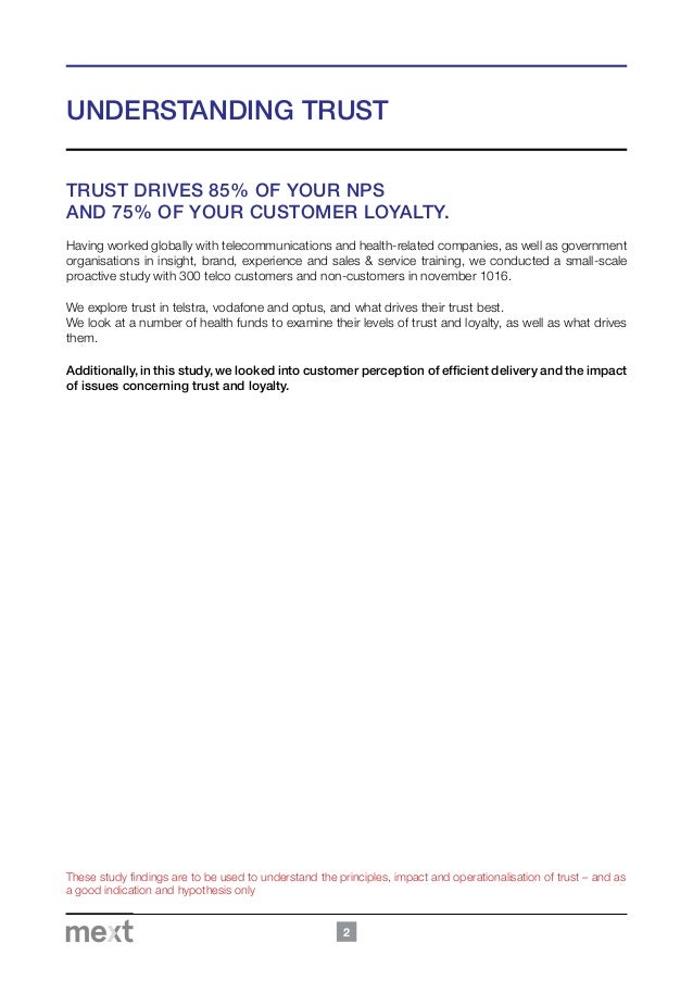 impact of customer trust on loyalty Customer satisfaction, commitment, service impartiality, service quality, and trust are the key loyalty factors akbar et al’s (2010) study showed that service quality positively affects loyalty, as perceived by hotel customers. impact of customer trust on loyalty Customer satisfaction, commitment, service impartiality, service quality, and trust are the key loyalty factors akbar et al’s (2010) study showed that service quality positively affects loyalty, as perceived by hotel customers.