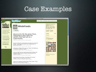 Case Examples
 