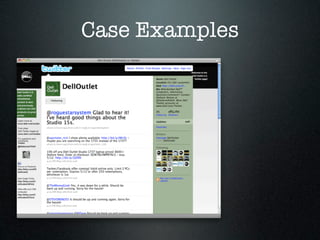 Case Examples
 