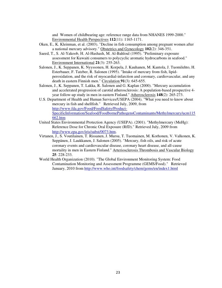 Doctoral thesis on fish