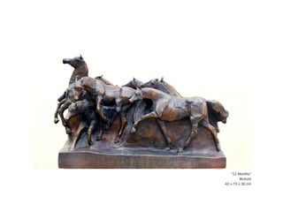 "12  Months"
Bronze
42  x  73  x  30  cm
 