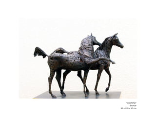 "Courtship"
Bronze
80  x  105  x  50  cm
 