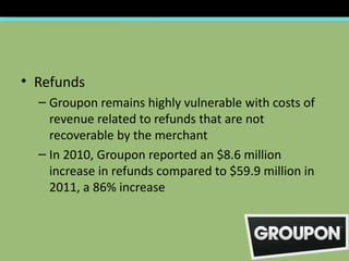 Groupon Business Model Analysis | PPT