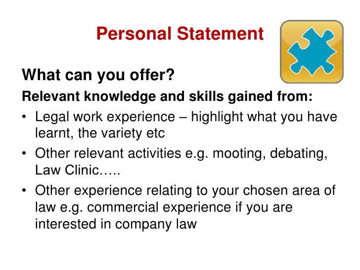 Applying For The Lpc Personal Statement And Funding Options