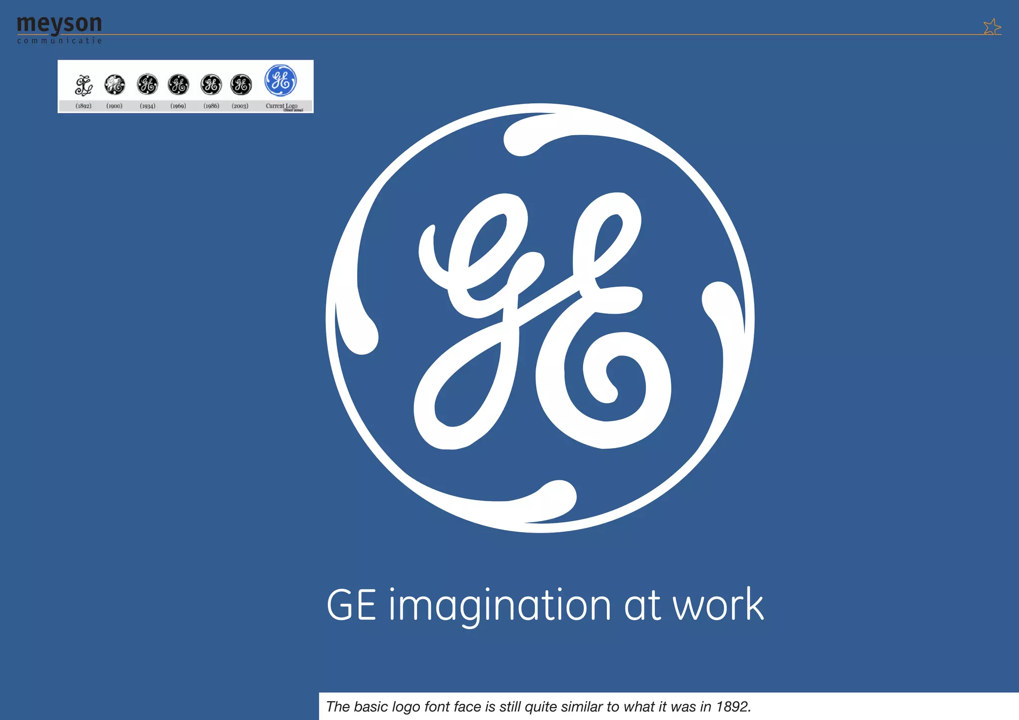 The basic logo font face is still quite similar to what it was in 1892.
 