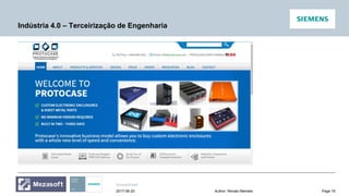 Unrestricted
Page 16Author: Renato Mendes2017-06-20
Indústria 4.0 – Terceirização de Engenharia
 