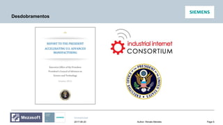 Unrestricted
Page 6Author: Renato Mendes2017-06-20
Desdobramentos
 