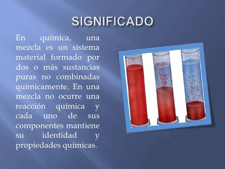 Mezclas