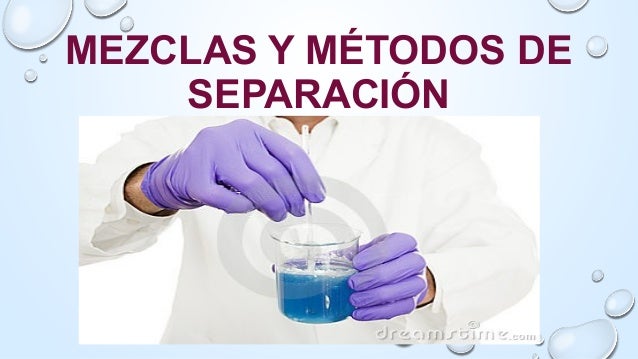 Mezclas y métodos de separación (Primaria) Lic Javier Cucaita