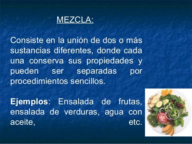 Ejemplos De Mezclas Y Combinaciones Para Niños De Primaria Hábitos De Niños