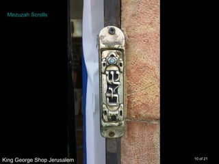 Mezuzah Scrolls




King George Shop Jerusalem   10 of 21
 