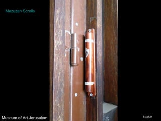 Mezuzah Scrolls




Museum of Art Jerusalem   14 of 21
 