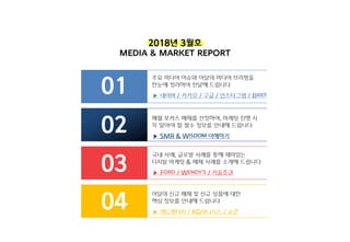1. MEDIA NEWS
주요 미디어 이슈 (네이버 / 카카오 / 구글 / 인스타그램)
월간 미디어 브리프
 