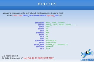 Mezzora syslog-ng