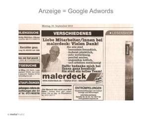 ©
(automatischer) Brief an Kunden = Newsletter
 