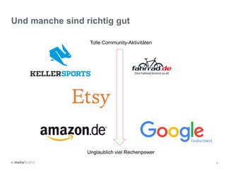 ©
Und manche sind richtig gut
8
Tolle Community-Aktivitäten
Unglaublich viel Rechenpower
 