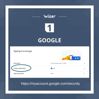 Multi Factor Authentication Cheat Sheet - 15 common Apps | PDF