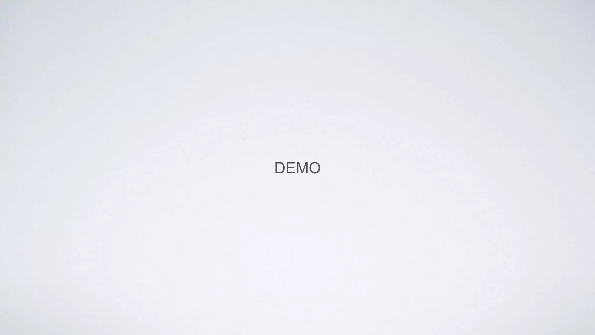 DEMO
 