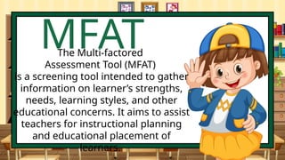Mfat Pattern MFAT.pptx MFAT in Education promotes mental well-being, emotional ...
