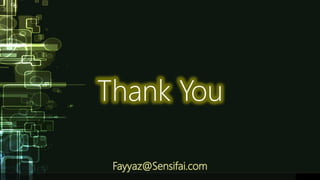 Thank You
Fayyaz@Sensifai.com
 