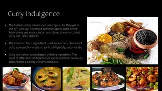 UMAC 2019 | Malaysian Food Culture | PDF