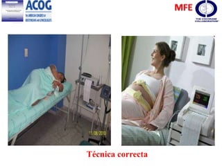 Técnica correcta
 