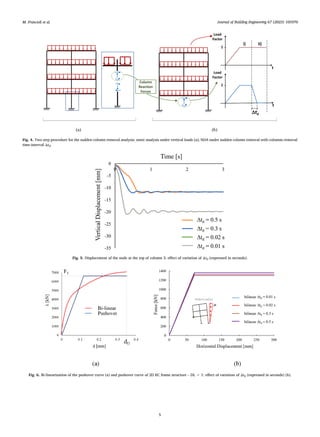 Structural robustness analysis of RC frames under seismic and blast ...