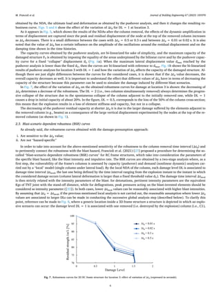 Structural robustness analysis of RC frames under seismic and blast ...