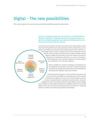 Digital Transformation in the Manufacturing sector | PDF