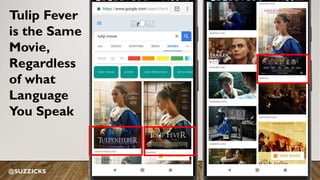 Tulip Fever
is the Same
Movie,
Regardless
of what
Language
You Speak
@SUZZICKS
 