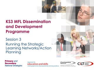 KS3 MFL Dissemination and Development Programme Session 3 Running the Strategic Learning Networks/Action Planning 