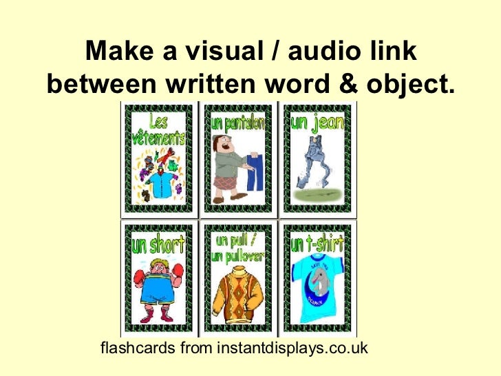 Mfl Flashcards